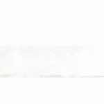 بلاط سيراميك سطح مطفي للاستخدام الداخلي والخارجي، لون أبيض، أبعاد 7.5×30 سم، سماكة 10 ملم