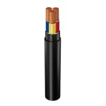 Multicore cable stranded copper three cores PVC/ST1 Alfanar Size 1.5 mm² 600/1000 Volt   Colour Black