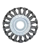 Braided Disc Brush, Size 4 Inch, Speed 11000 rpm