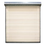 ابواب فلل رول اتوماتيكية  عرض  3.4 متر ارتفاع 3 متر لون سكري | انفال