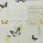 ورق جدران فينيل تصميم شبابي، مقاس 15.6 م×106 سم، لون أصفر وأسود وبيج 