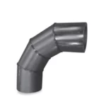 HDPE Plastic Segmented Bend Elbow 90°, Diameter 315 mm, Thickness 18.7 mm, black | Cosmoplast