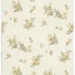 Italian Wallpaper Light Beige Color Floral Design, Size 10mx0.73m, Model 57121