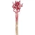 زهور صناعية، لون أحمر، ارتفاع 60 سم