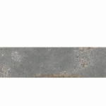 بورسلان Vibrant للحوائط والأرضيات للواجهات، سماكة 8.5 مم، سطح لامع، رمادي، مقاس 7×28 سم