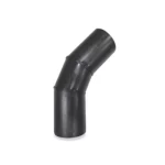 HDPE Plastic Segmented Bend Elbow 45° , Size 250 mm, Thickness 22.7 mm, Black Color | Cosmoplast Company