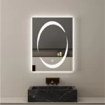 LED Reflector 3 Light Colors Dimensions 80×60 cm, Rectangular shape