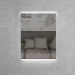 Internal Light Mirror Size 60×80 cm, Acrylic Frame, Rectangular Shape