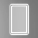 Rectangular Shape LED Wall Mirror, Size 100 × 60 cm