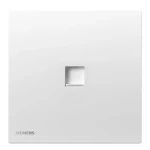 1Gang RJ45 Internet/Data CAT6 Socket, White Color, 86x86mm, Siemens (Delta Peleus)